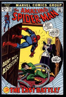 AMAZING SPIDER-MAN #115 7.0 front cover
