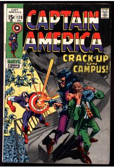 CAPTAIN AMERICA #120 6.0 front cover