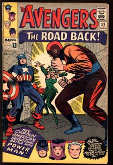 AVENGERS #22 4.5 front cover
