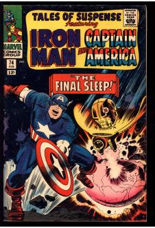 TALES OF SUSPENSE #74 8.0 front cover