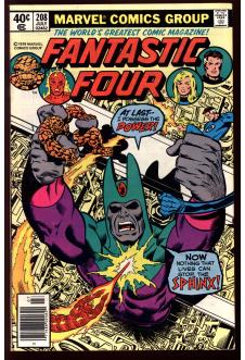 FANTASTIC FOUR #208 7.0 MARK JEWELERS front cover