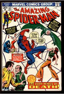 AMAZING SPIDER-MAN #127 4.5 front cover