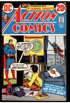 ACTION COMICS #422 5.0 front cover