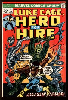 HERO FOR HIRE #6 5.0 front cover