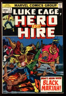 HERO FOR HIRE #5 6.5 front cover