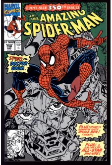 AMAZING SPIDER-MAN #350 9.2 front cover