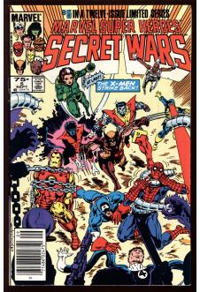 MARVEL SUPER HEROES SECRET WARS #5 5.0 front cover