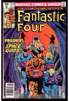 FANTASTIC FOUR #224 5.0 MARK JEWELERS front cover