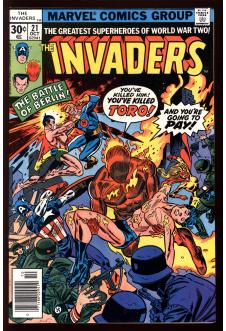INVADERS #21 9.4 front cover