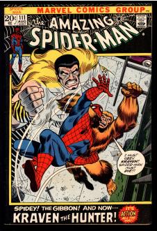 AMAZING SPIDER-MAN #111 7.5 front cover