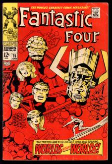 FANTASTIC FOUR #75 6.5 front cover