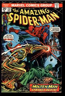 AMAZING SPIDER-MAN #132 6.0 front cover