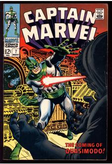 CAPTAIN MARVEL #7 6.0 front cover
