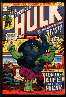 INCREDIBLE HULK #161 5.0 front cover