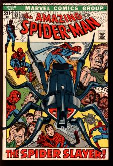 AMAZING SPIDER-MAN #105 5.5 front cover
