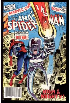 AMAZING SPIDER-MAN #237 7.5 MARK JEWELERS front cover