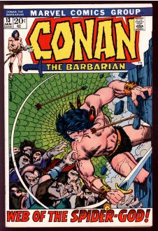 CONAN THE BARBARIAN #13 7.5 front cover