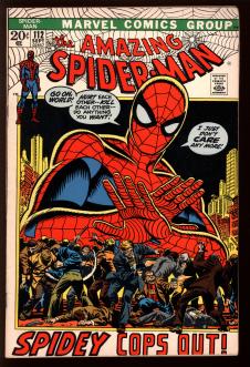 AMAZING SPIDER-MAN #112 7.0 front cover