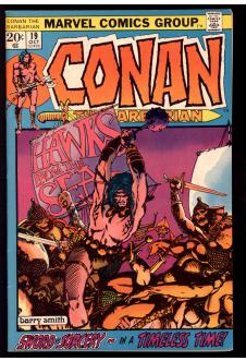 CONAN THE BARBARIAN #19 6.5 front cover
