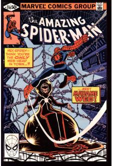 AMAZING SPIDER-MAN #210 8.0 front cover