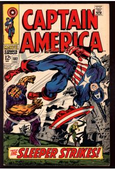 CAPTAIN AMERICA #102 6.0 front cover