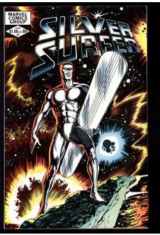 SILVER SURFER #V2 #1 8.0 front cover