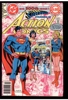 ACTION COMICS #500 6.0 front cover