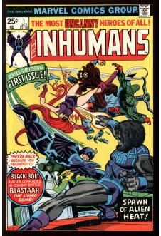 INHUMANS #1 7.0 front cover