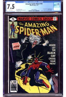 AMAZING SPIDER-MAN #194 CGC 7.5 WHITE PAGES front cover