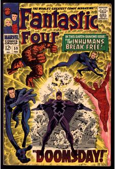 FANTASTIC FOUR #59 5.0 front cover