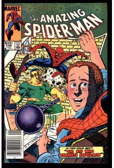 AMAZING SPIDER-MAN #248 6.5 MARK JEWELERS front cover