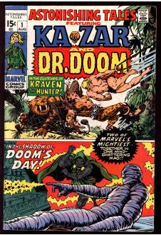 ASTONISHING TALES #1 5.0 front cover