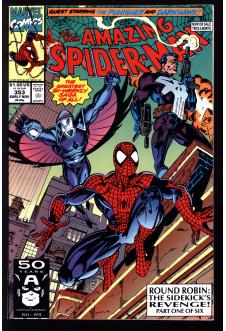 AMAZING SPIDER-MAN #353 9.2 front cover