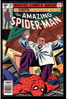AMAZING SPIDER-MAN #197 8.0 front cover
