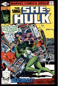 SAVAGE SHE-HULK #2 8.0 front cover
