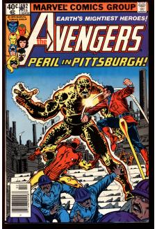 AVENGERS #192 7.5 MARK JEWELERS front cover