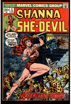 SHANNA THE SHE-DEVIL #2 5.0 front cover