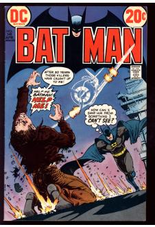 BATMAN #248 6.5 front cover