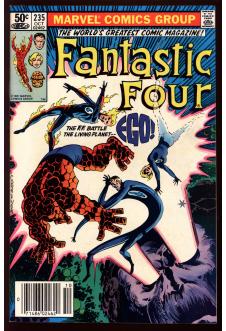 FANTASTIC FOUR #235 6.5 MARK JEWELERS front cover