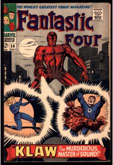 FANTASTIC FOUR #56 4.0 front cover