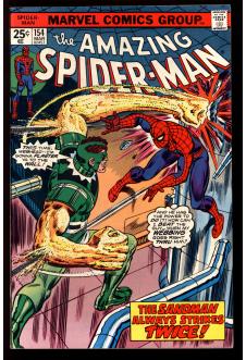 AMAZING SPIDER-MAN #154 5.0 front cover