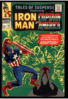 TALES OF SUSPENSE #82 8.0 front cover