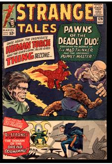 STRANGE TALES #126 3.5 front cover