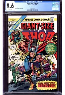 GIANT-SIZE THOR #1 CGC 9.6 WHITE PAGES front cover