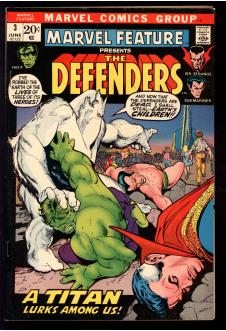 MARVEL FEATURE #3 5.0 front cover