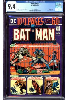 BATMAN #256 CGC 9.4 OW/WH PAGES front cover