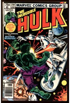 INCREDIBLE HULK #250 6.0 front cover