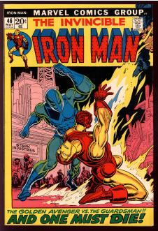 IRON MAN #46 8.5 front cover