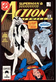 ACTION COMICS #595 9.0 front cover