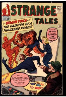 STRANGE TALES #108 3.0 front cover